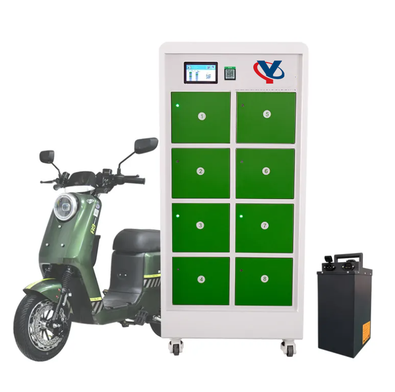 Rješenje za iznajmljivanje baterija za zamjenski ormarić za punjenje baterije električnog motocikla